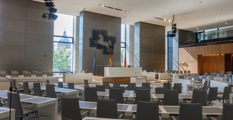 Niedersächsischer Landtag, Plenarsaal